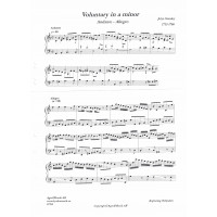 Voluntary  a-moll / John Stanley
